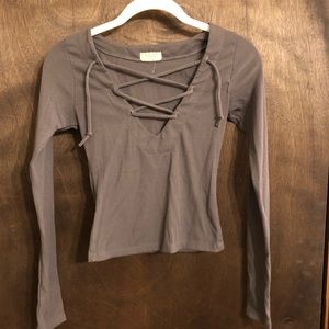 Army green John Galt long sleeve